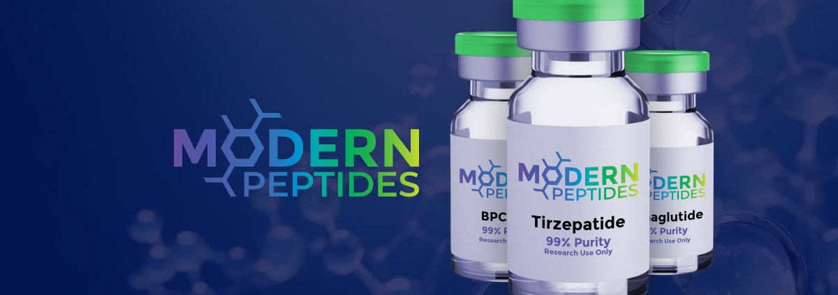 New research peptides from Modern Peptides