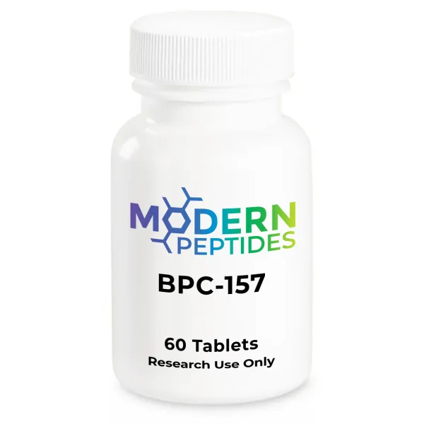 BPC-157 peptide tablets from Modern Peptides